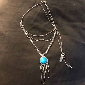 Dream catcher necklace